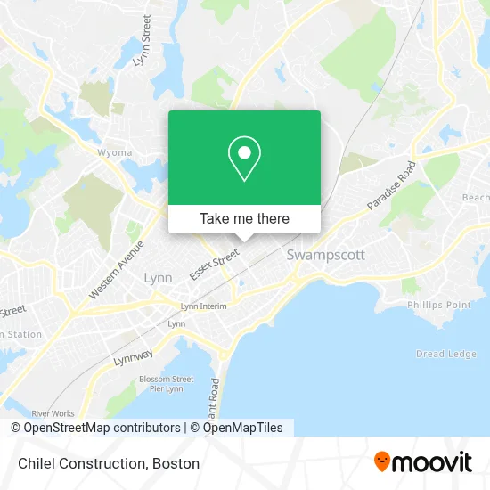 Chilel Construction map