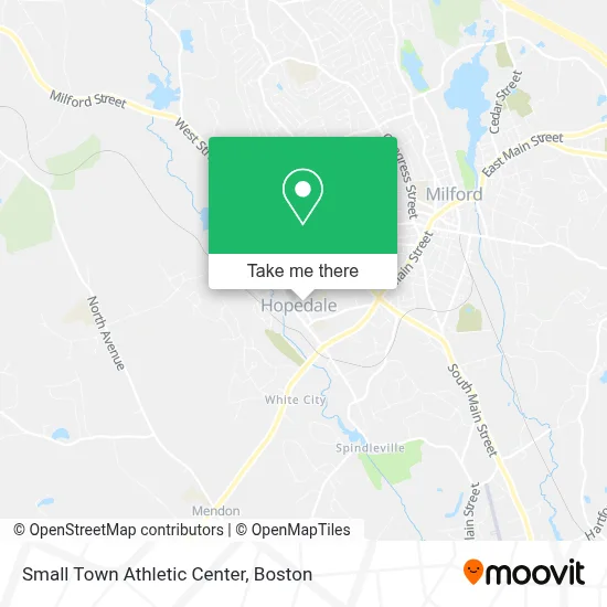 Small Town Athletic Center map