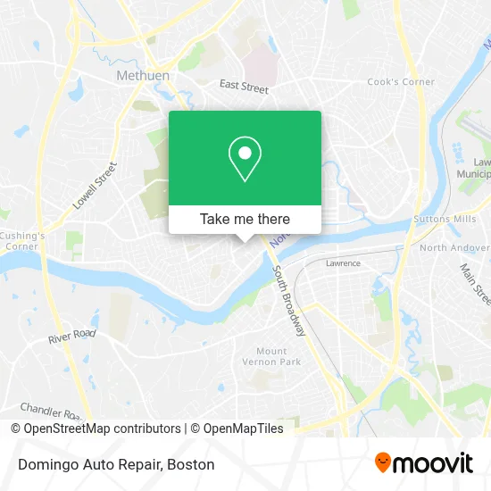 Domingo Auto Repair map