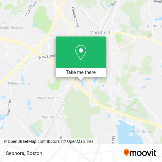 Sephora map