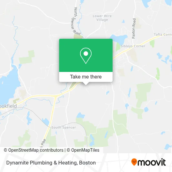 Dynamite Plumbing & Heating map