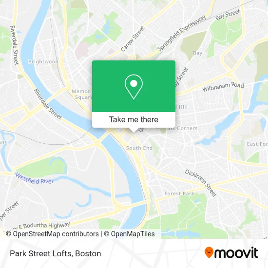 Park Street Lofts map