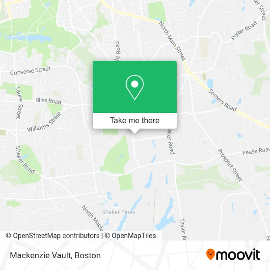 Mackenzie Vault map
