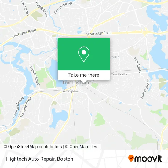 Hightech Auto Repair map