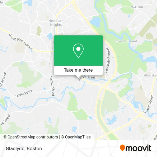 Gladlydo map