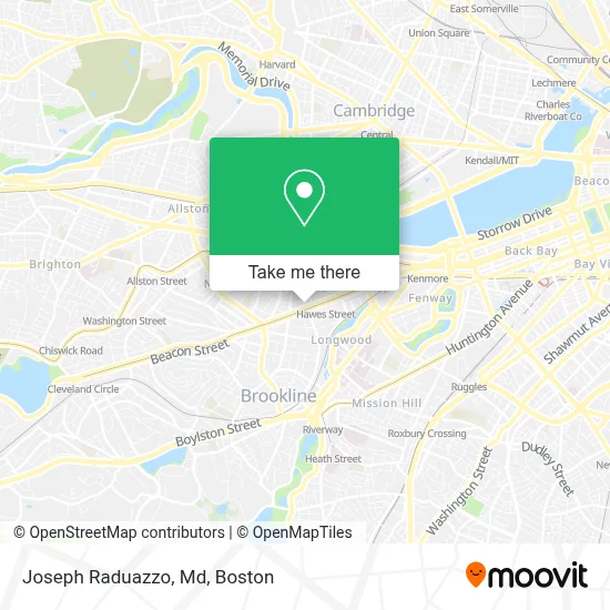 Joseph Raduazzo, Md map