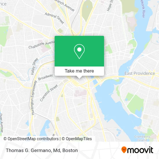 Thomas G. Germano, Md map