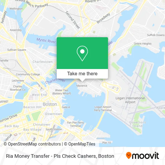 Ria Money Transfer - Pls Check Cashers map