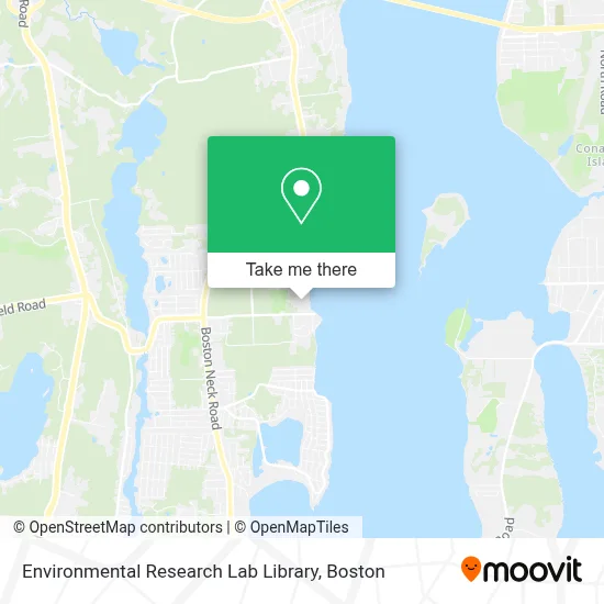Environmental Research Lab Library map