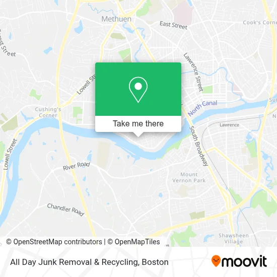 All Day Junk Removal & Recycling map
