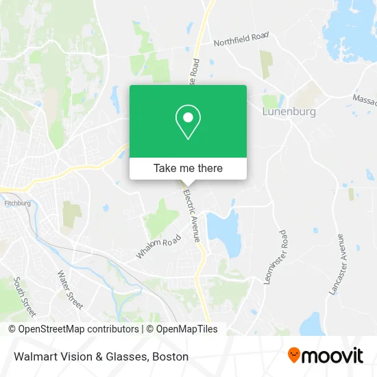 Walmart Vision & Glasses map