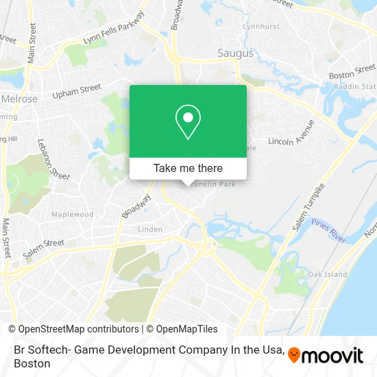 Br Softech- Game Development Company In the Usa map