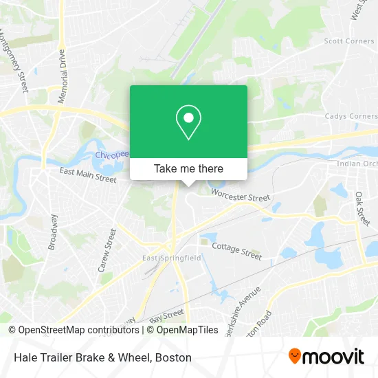 Hale Trailer Brake & Wheel map