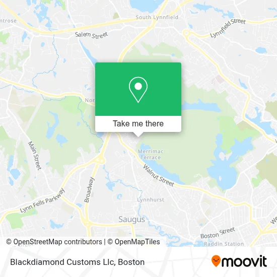 Blackdiamond Customs Llc map
