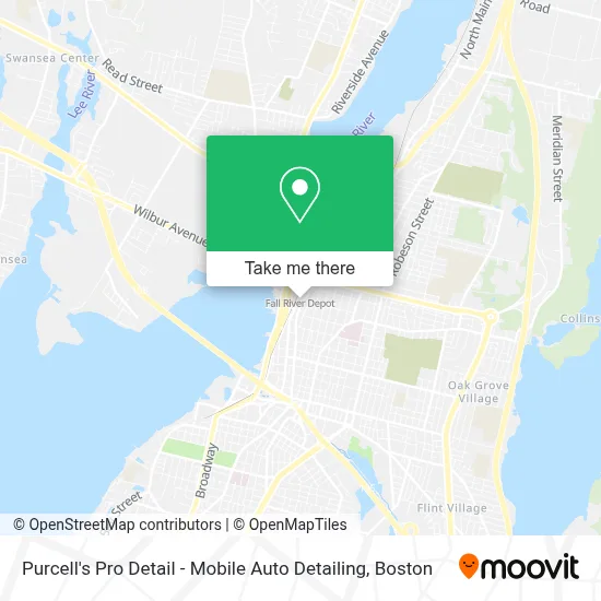 Purcell's Pro Detail - Mobile Auto Detailing map