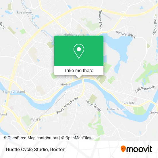 Hustle Cycle Studio map