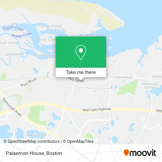 Palaemon House map