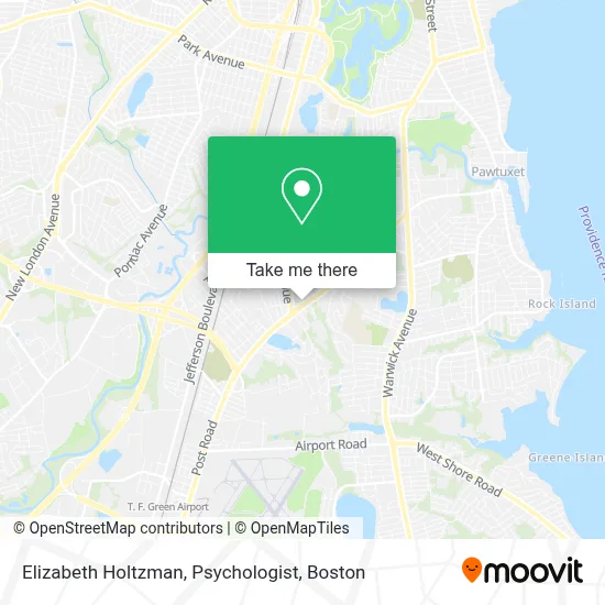 Elizabeth Holtzman, Psychologist map