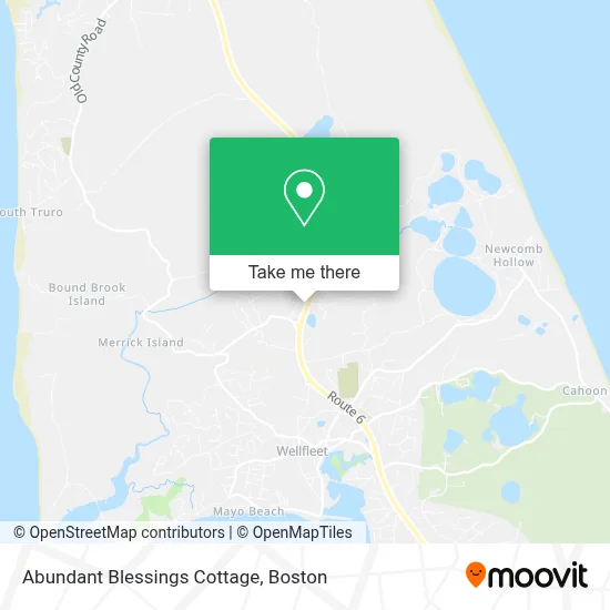 Abundant Blessings Cottage map