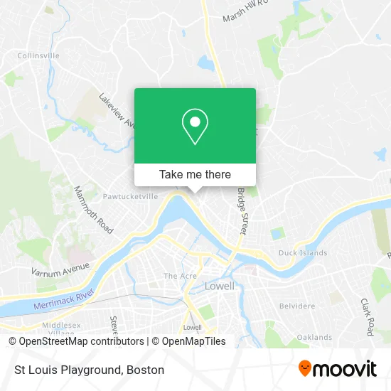 St Louis Playground map
