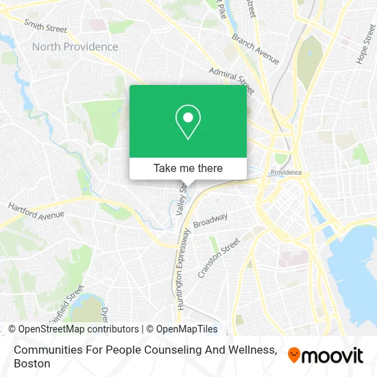 Communities For People Counseling And Wellness map