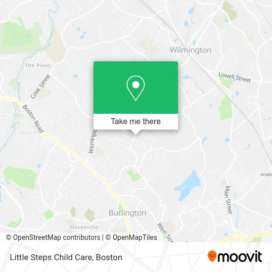 Little Steps Child Care map