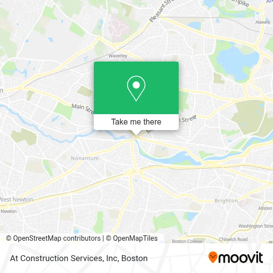 At Construction Services, Inc map
