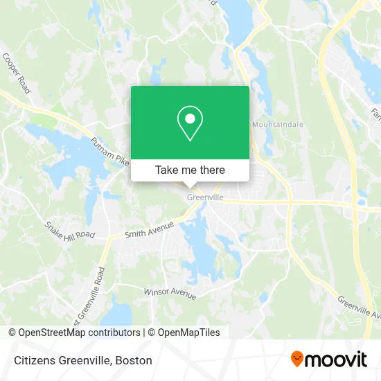 Citizens Greenville map