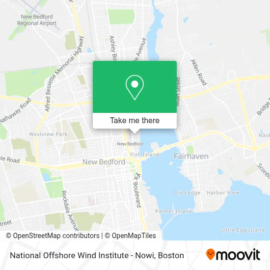 National Offshore Wind Institute - Nowi map