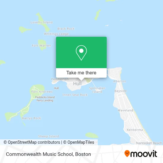 Commonwealth Music School map