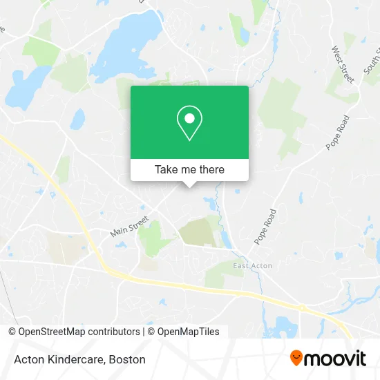 Acton Kindercare map