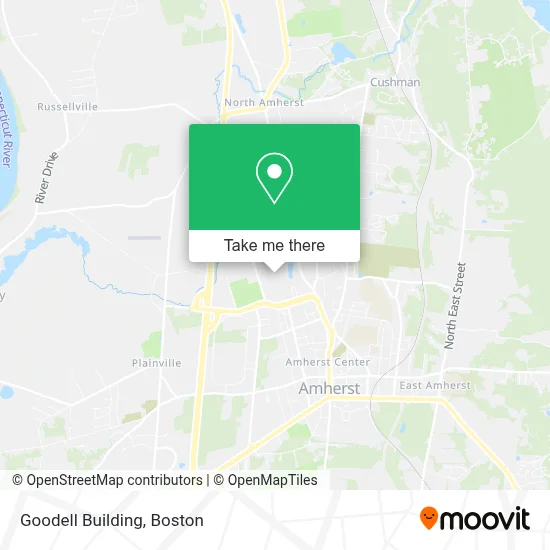 Goodell Building map
