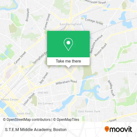 S.T.E.M Middle Academy map