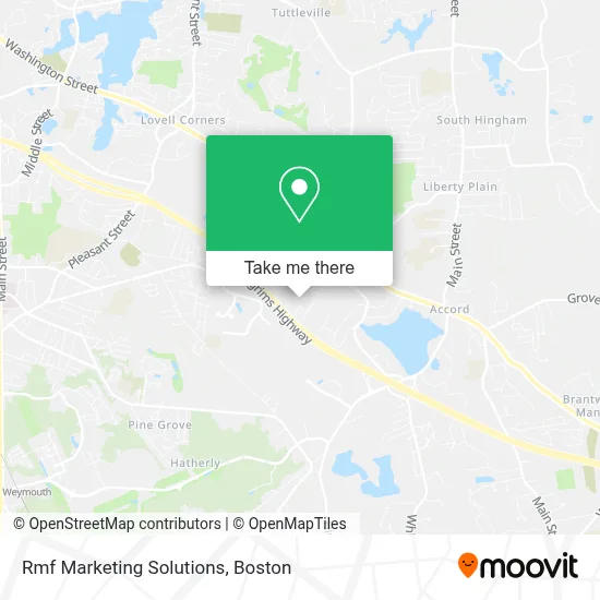 Rmf Marketing Solutions map