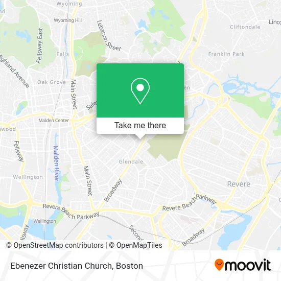 Ebenezer Christian Church map