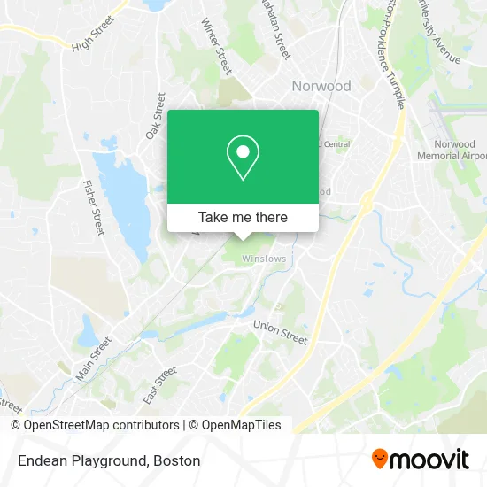 Endean Playground map