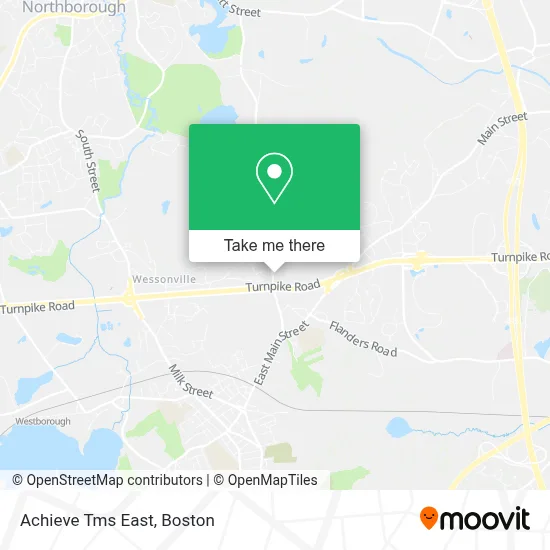 Achieve Tms East map