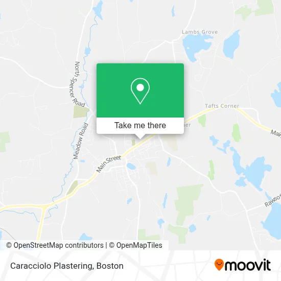 Caracciolo Plastering map