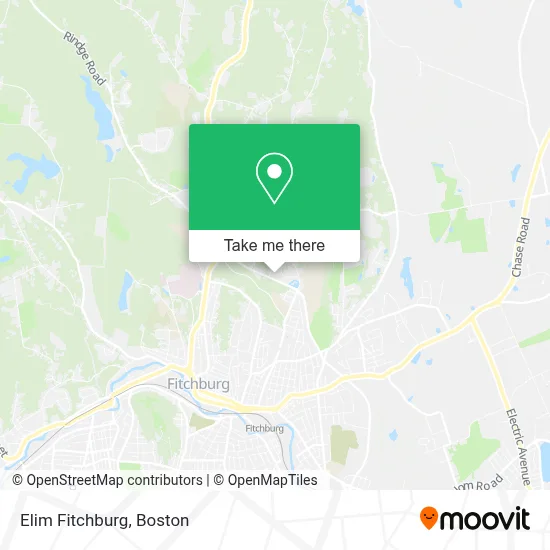 Elim Fitchburg map