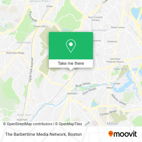 The Barbertime Media Network map