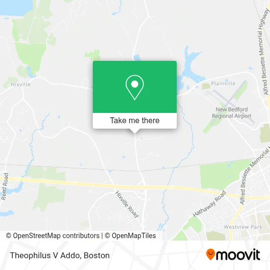 Theophilus V Addo map