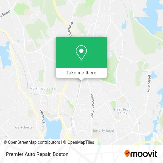 Premier Auto Repair map