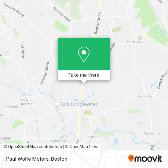 Paul Wolfe Motors map