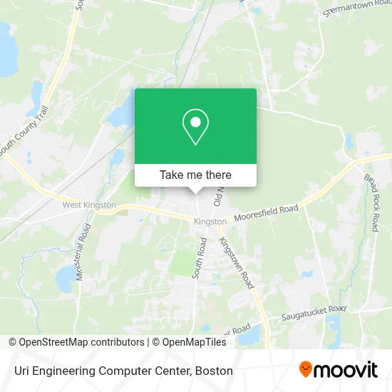 Uri Engineering Computer Center map