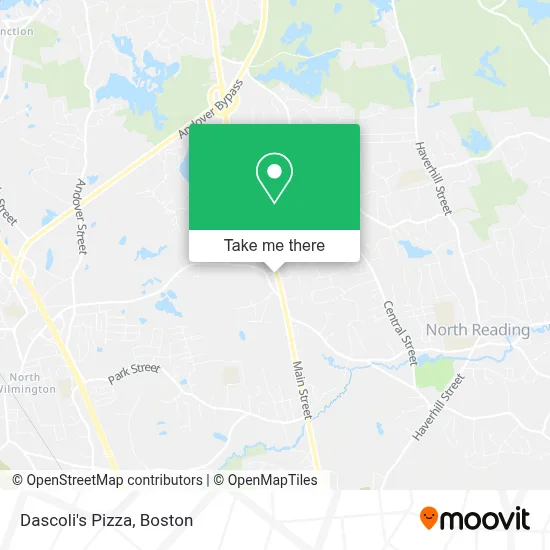 Dascoli's Pizza map