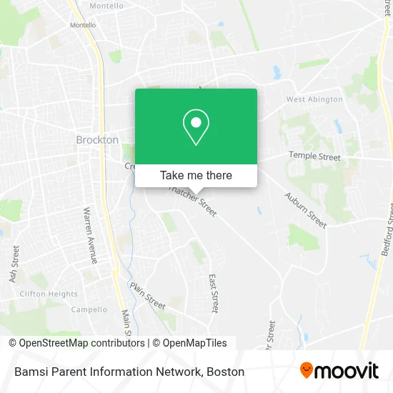 Bamsi Parent Information Network map