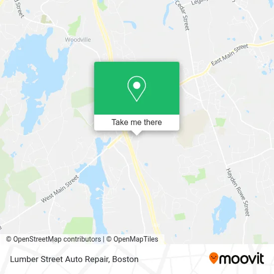 Lumber Street Auto Repair map