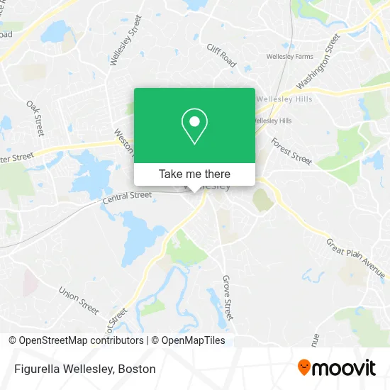 Figurella Wellesley map