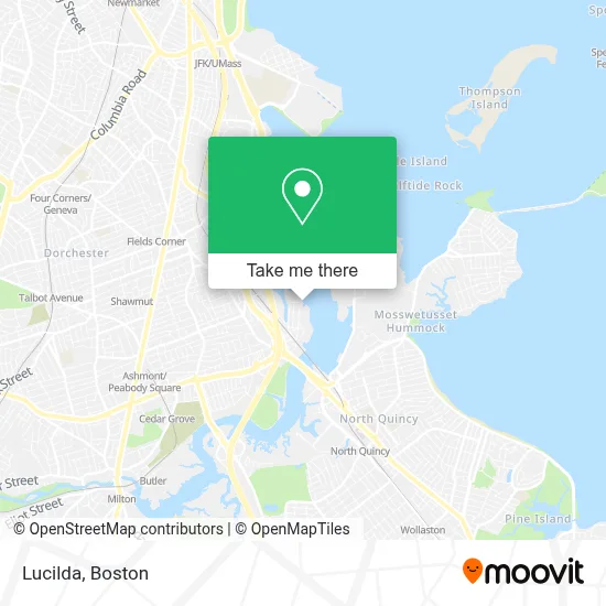 Lucilda map