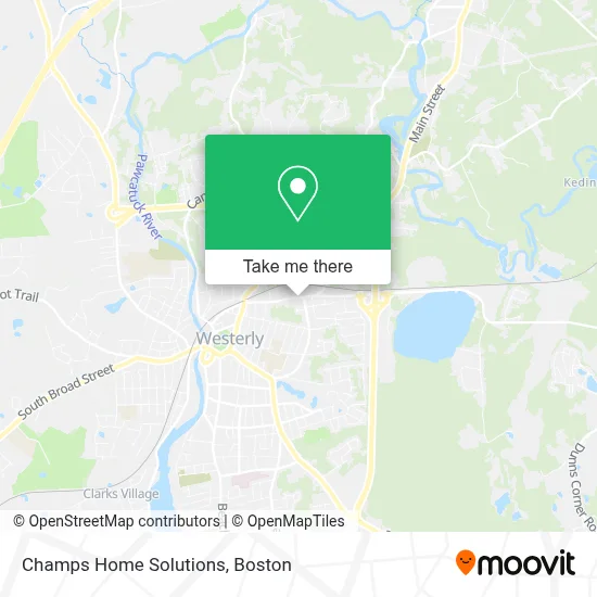 Champs Home Solutions map